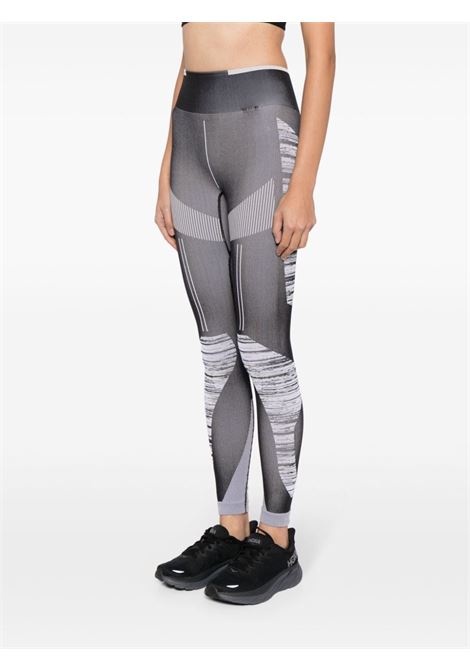 Leggings con stampa in nero - donna ADIDAS BY STELLA MC CARTNEY | IP8332BLK